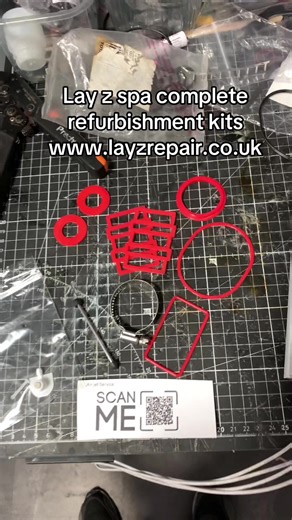 Lay z spa complete refurbishment kits www.layzrepair.co.uk#HotTubRepair #LayZSpaRepair #LayZSpa