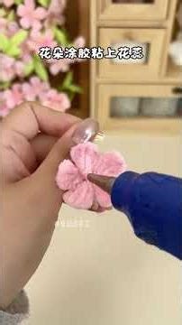 Craft a Springtime Charm: Twisty Stick Peach Blossom Bouquet