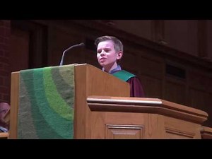 Miles Baker, boy soprano sings Mozart's Alleluia
