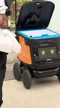 Food delivery robot project begins in downtown Markham