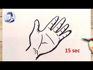 Comment dessiner une main en 15 secondes