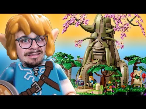 The GREAT LEGO Deku Tree! (Part 1) - LIVE with Bricks 'O' Brian