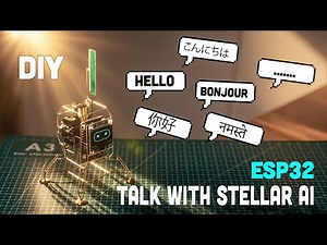 [Satisfying] Easy DIY Voice Assistant | Stellar AI Lander Style