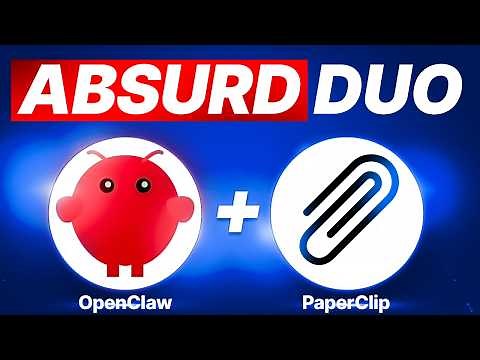 OpenClaw + PaperClip is INSANE!
