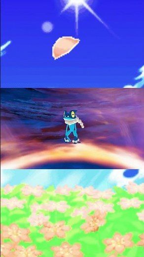 Evolving Froakie into Frogadier and into Greninja: Pokemon Legends ZA #shorts #pokemon #evolution
