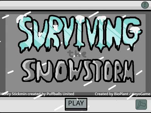 Henry Stickmin Collection : Surviving the Snowstorm | All Choices, Fails & Endings