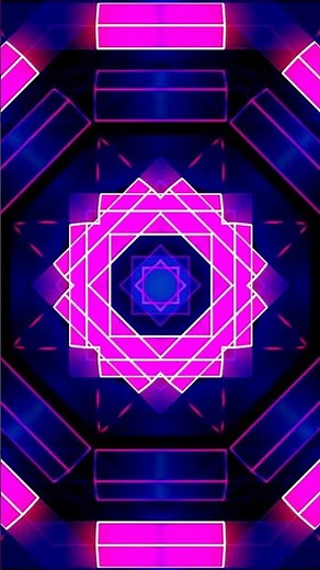 Pink Purple VJ Loop Neon Abstract Background Video 4K Pettern Screensaver Wallpaper