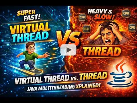 Java Virtual Threads vs Platform Threads (Explained in 20 Minutes!)