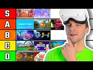 Quest 2's Best FREE VR Games Ranked - Tier List of VR Games