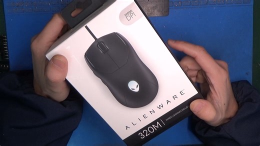 【帝亿电竞】外星人AW320M鼠标拆解及微动更换视频