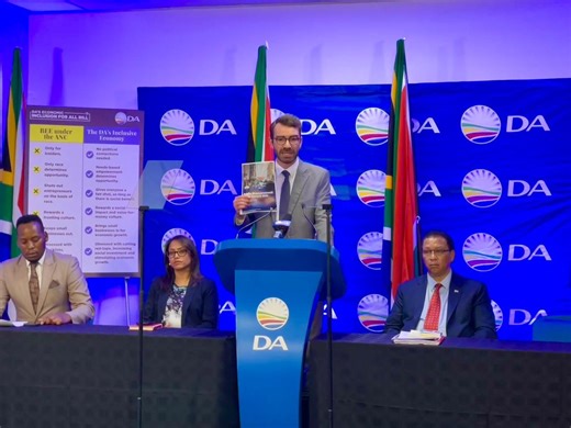 DA launches Bill to replace BEE, calls on the ANC to do the right thing and put people before cadres