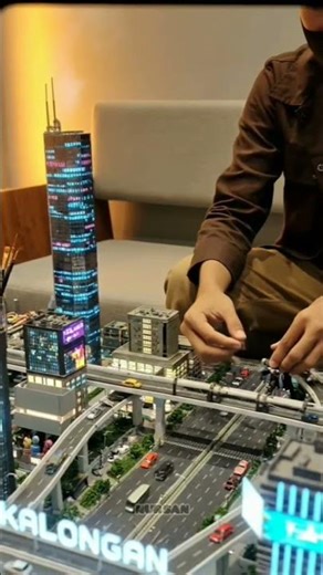 Miniatur Kota Viral #shorts #gemini
