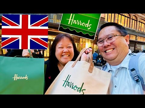 Harrods of London | Luxurious Afternoon Tea & Shopping Tour