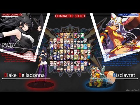 Blazblue Military Edition Mugen + Character Selection Screen - Gameplay