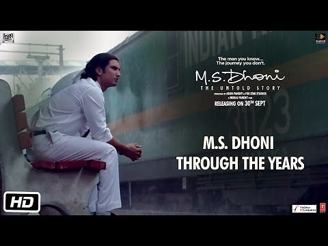 M.S.Dhoni - The Untold Story | Dhoni Through The Years