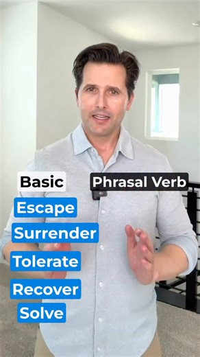 English Phrasal Verbs Explained #english #studyenglish #phrasalverbs | English Teacher Josh