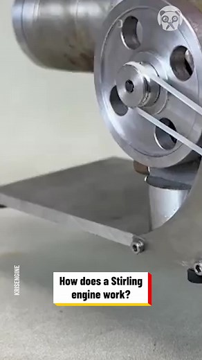How stirling engine works Partner: krisengine TT: https://www.tiktok.com/@krisengine Website: nikolatoy.com | Science, Tech and Universe