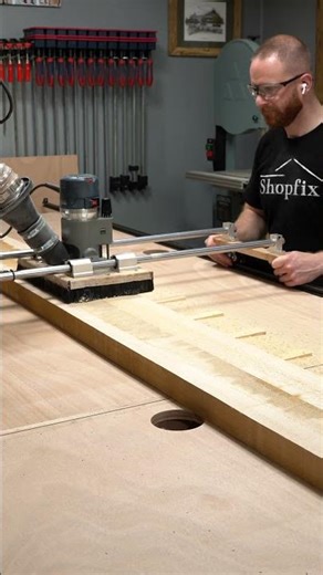 Perfectly Flat Slabs Every Time with This Setup #woodworking #tools #diy