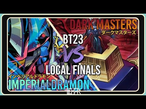 Imperialdramon vs Dark Masters [Digimon TCG BT23 Local FINALS] Match Commentary