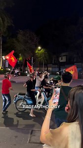 Vietnamese fans flood the streets of Ho Chi Minh City as Vietnam wins football gold at the SEA Games. #Vietnam #SEAGames | Pageanthology