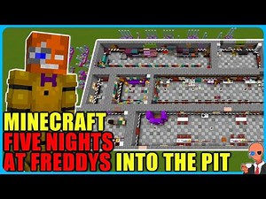 I built FNAF Into The Pit in Minecraft and made it functional (Build + Gameplay)