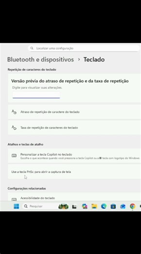 Ativar o print screen no pc #print #capturadetela #windows