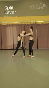 7.1K views · 97 reactions | Dynamic Partnering at the Pre-Professional Level! 露‍♀️  One Base, One Flyer  Gravity-defying moves with perfect synchronization  From sitting to split in three steps!  Dismount with grace and style  Previous progression: Split lever Want more expert tips? Head over to our AcroDance Resource Center now! 露‍♀️ https://www.acrobaticarts.com/curriculum | Acrobatic Arts | Facebook