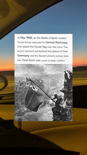 The Fall of Berlin — Soviet Flag Rises Over the Reichstag (1945)