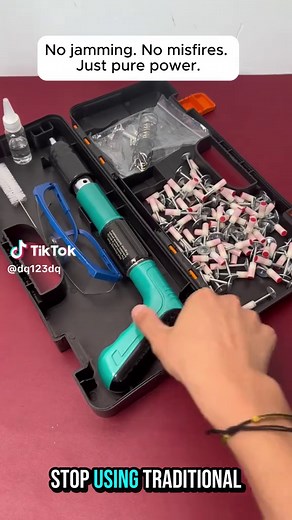 Building Like a Pro with This Nail Gun#NailGun#ToolTok#TiktokMadeMeBuyIt#MechanicTools#PowerTools