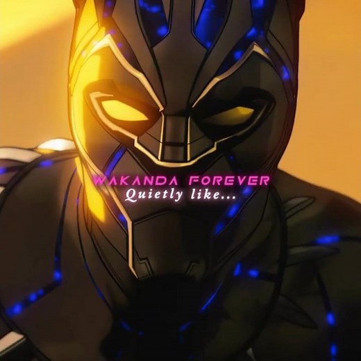 "Wakanda Forever" - Black Panther Edit | VØJ x Narvent - Memory Reboot (Slowed & Reverb)