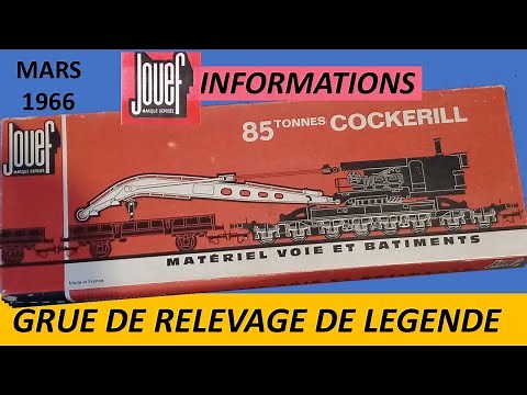 Grue Cockerill 85t #Jouef numérisée - Préparation pour prototype n°2 - Episode 1