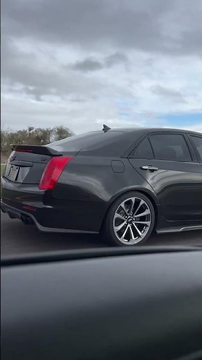 Stock ATS-V vs CTS VSport w/ Trifecta Tune, BOV, Intake. 30 roll Vsport w/ hit. Comparison!