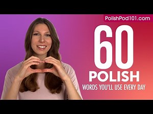 60 Polish Words You'll Use Every Day - Basic Vocabulary #46