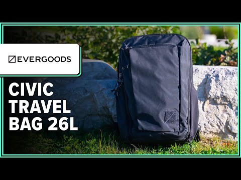 EVERGOODS Civic Travel Bag 26L (CTB26) Review (2 Weeks of Use)