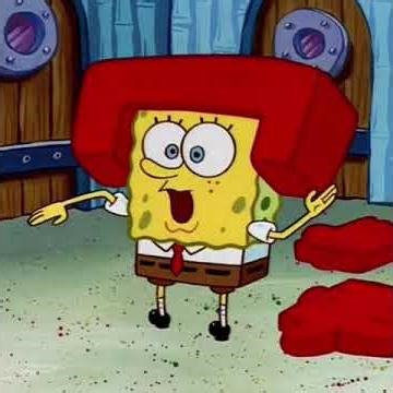 SPONGEBOB'S REACTION TO EVERYTHING #shorts #memes #spongebob