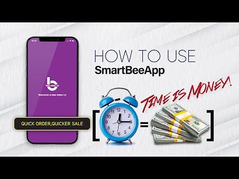 SMART BEE APP- HOW TO USE Video