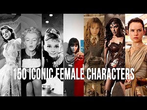 150 ICONIC FEMALE CHARACTERS