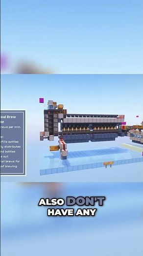 Minecraft Factory Build Automation and Medicinal Brews