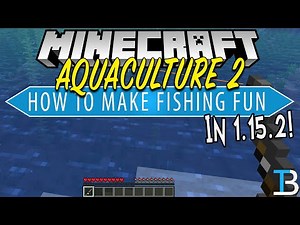 How To Make Fishing Fun in Minecraft (Aquaculture 2 Mod!)