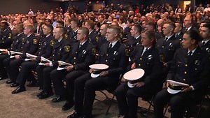 Cincinnati Police Department welcomes 31 new officers during recruit graduation ceremony