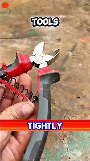 Spring-Loaded Pliers Handle Modification #shorts