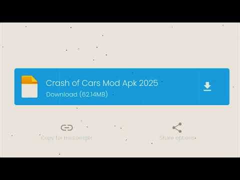 Crash of Cars Mod Apk 2025 VIP Unlimited Money - Mod Menu ANDROID-IOS 2025 Hack