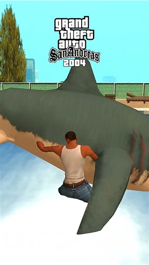 Que Pasa al Meter un Tiburón en una Alberca en Cada GTA #gta5 #gtasanandreas