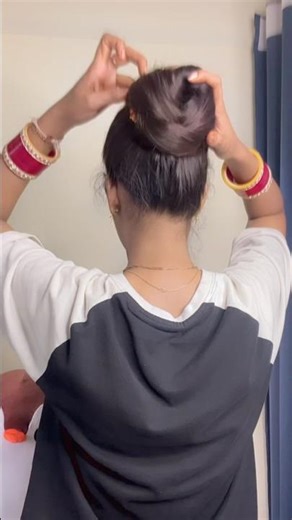 Easy Rope Braid Bun in 30 Seconds! ✨