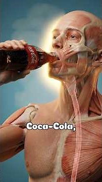 What Happens Inside Your Body After Drinking Coca-Cola? 🥤😳 (3D Anatomy) #Shorts