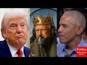 'All That Is Designed To Distract You': Obama Unleashes On Trump's 'Weird' AI Fighter Jet Poop Video