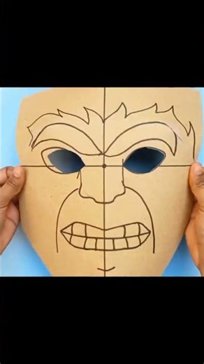 Hulk Mask #hulk #mask #howto
