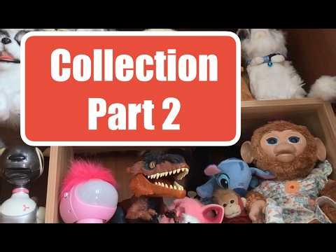 Collection Video Part 2 #furrealfriends #hasbro #mattel #furby #plushies #disneystitch
