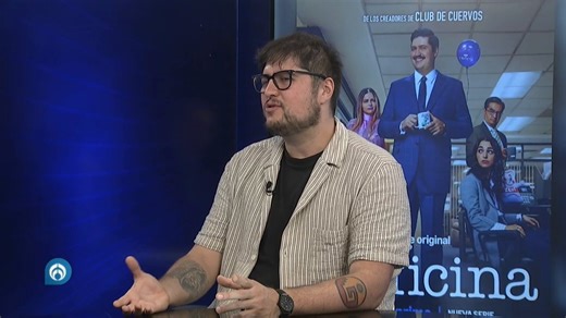 "Entre ser un absoluto despropósito, caer muy mal, ser muy incómodo, y al mismo tiempo generar algo de empatía"😂, Fernando Bonilla (@fdobonilla), protagonista de 'La Oficina', comparte cómo formó su personaje, Jerónimo Ponce III.#HoyEsRisco con Javier Risco (@jrisco)