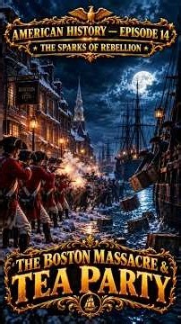 How Boston Ignited the American Revolution | The Boston Massacre & Tea Party #usa #colonialhistory